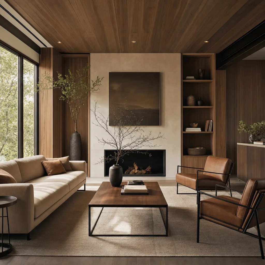 High-end design wood reference